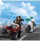 LEGO City Arresto con il Paracadute della Polizia Aerea 60208 Jet Police 218 pz